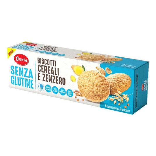 DORIA Biscotti Cereali e Zenzero 150g