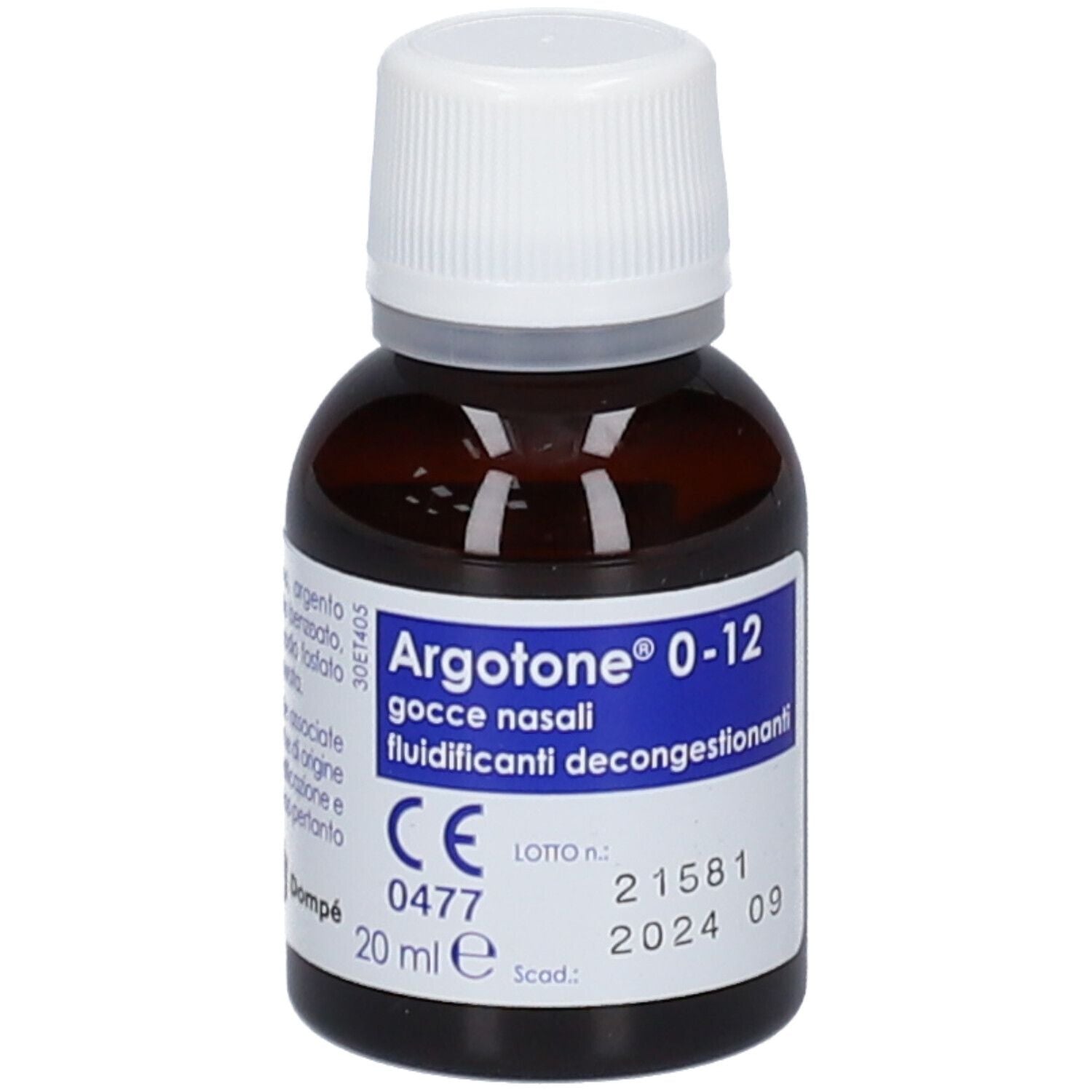 981995956 - ARGOTONE 0-12 GOCCE NASALI