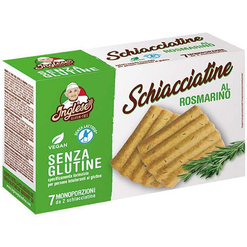 INGLESE Schiacciatine Rosmarino  125g