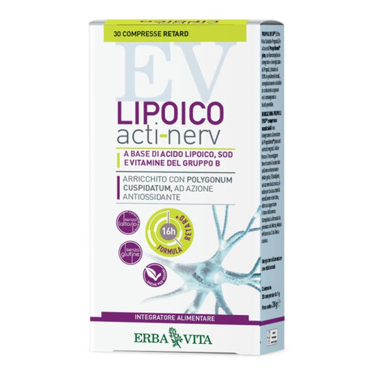 LIPOICO ACTI NERV RETARD 30CPR