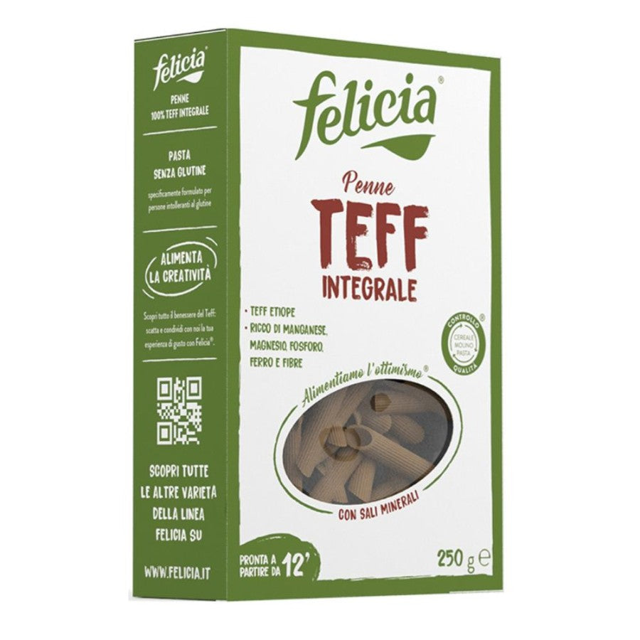 FELICIA BIO Penne Integrali con Farina di Teff 250g