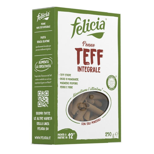 FELICIA BIO Penne Integrali con Farina di Teff 250g