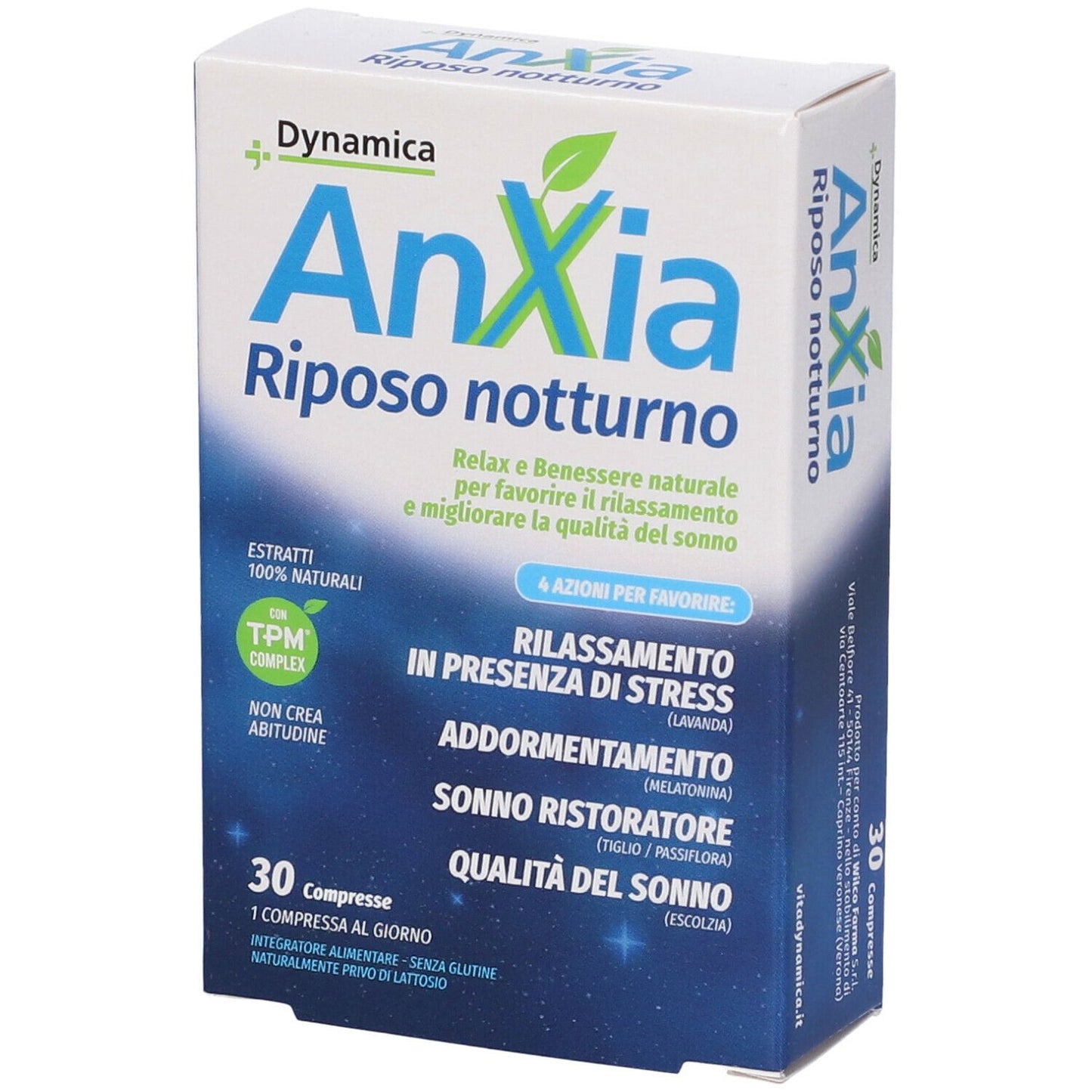 982478923 - ANXIA DYNAMICA RIPOSO NOT30CPR