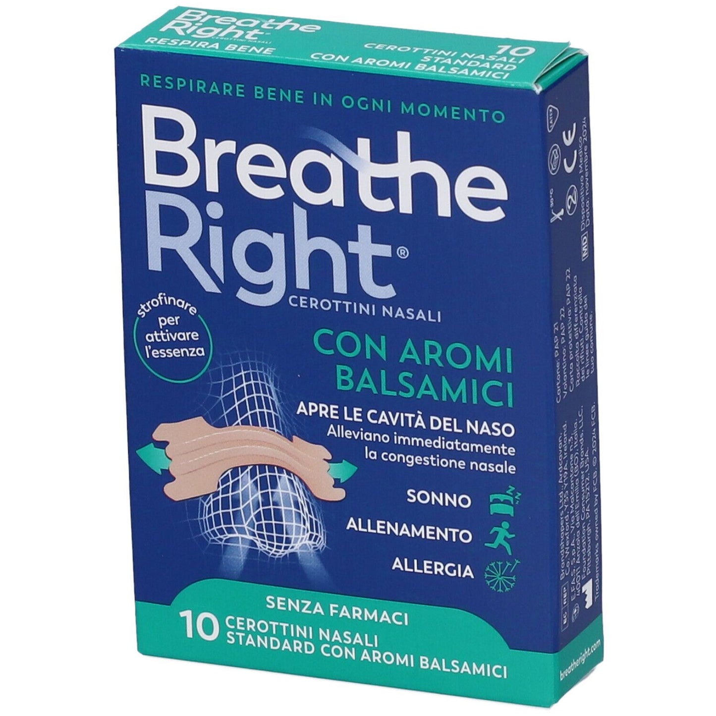 982483529 - BREATHE RIGHT BALSAMICI 10PZ