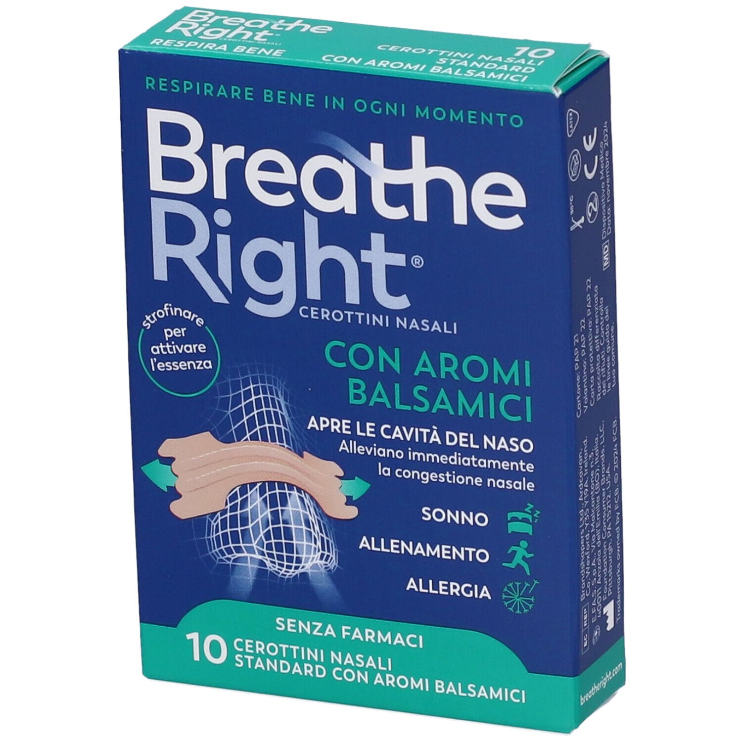 982483529 - BREATHE RIGHT BALSAMICI 10PZ