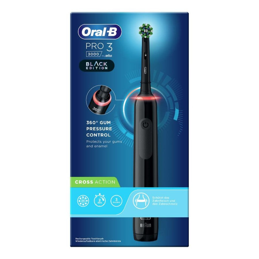 ORALB PRO3 BLACK SPAZZOLINO EL