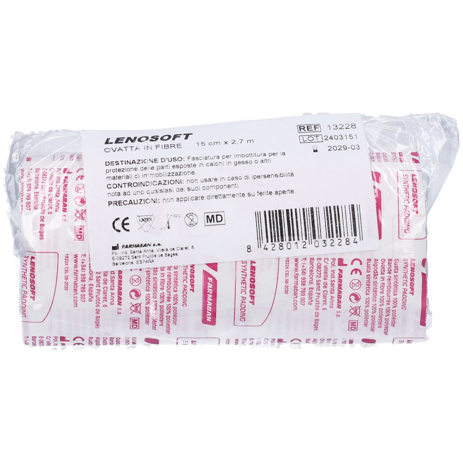 982545699 - LENOSOFT 15CMX2,7M 1PZ