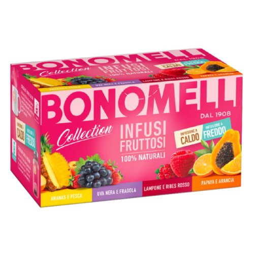 BONOMELLI Infuso Fruttosi 4 Gusti