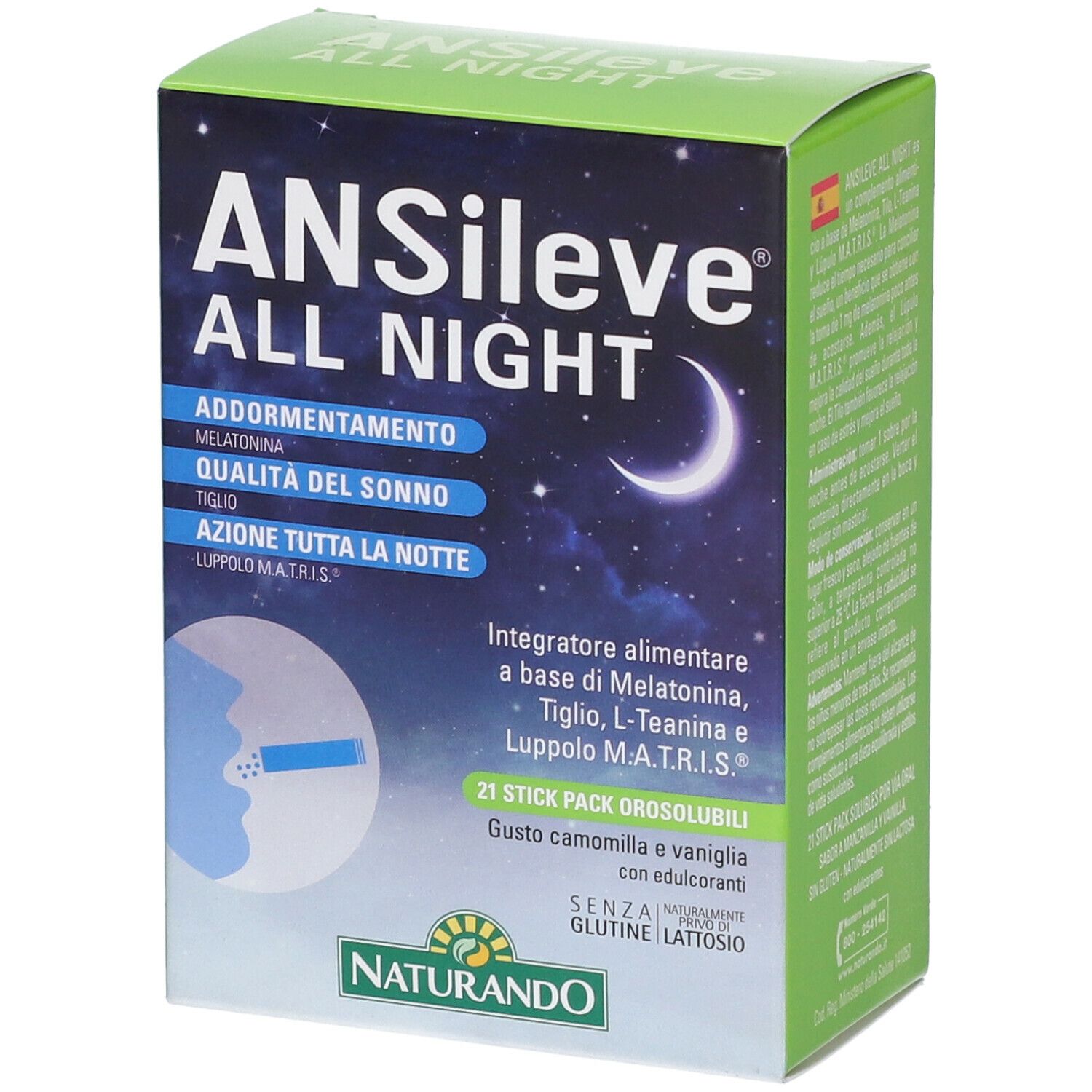 ANSILEVE ALL NIGHT 21STICK PAC