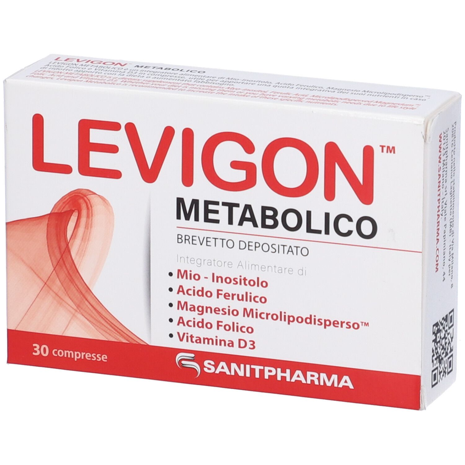 982901290 - LEVIGON METABOLICO 30CPR