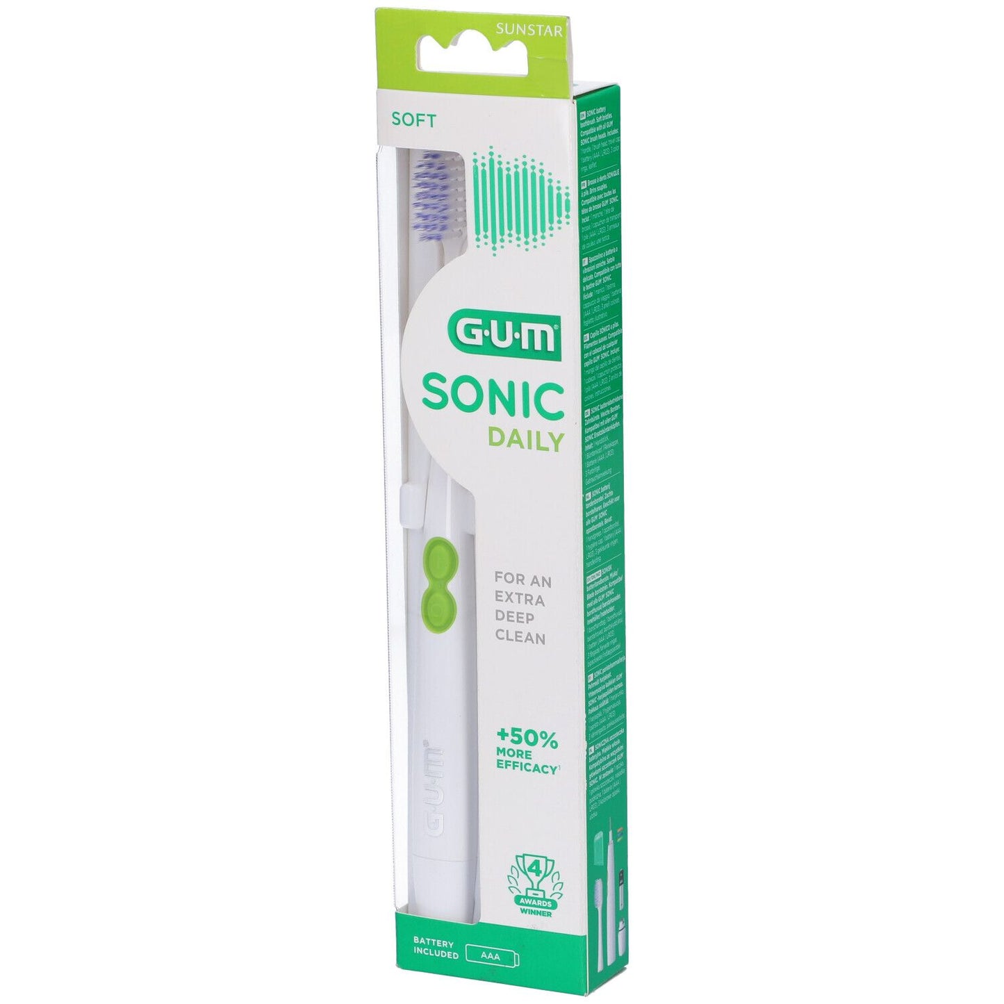 982938538 - GUM SONIC DAILY SPAZZ WHITE