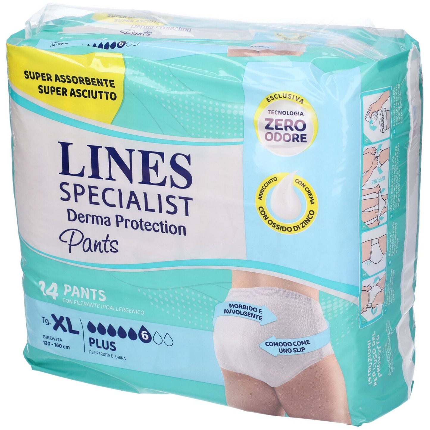 983273917 - LINES SP DERM PANTS PLUS XL14P