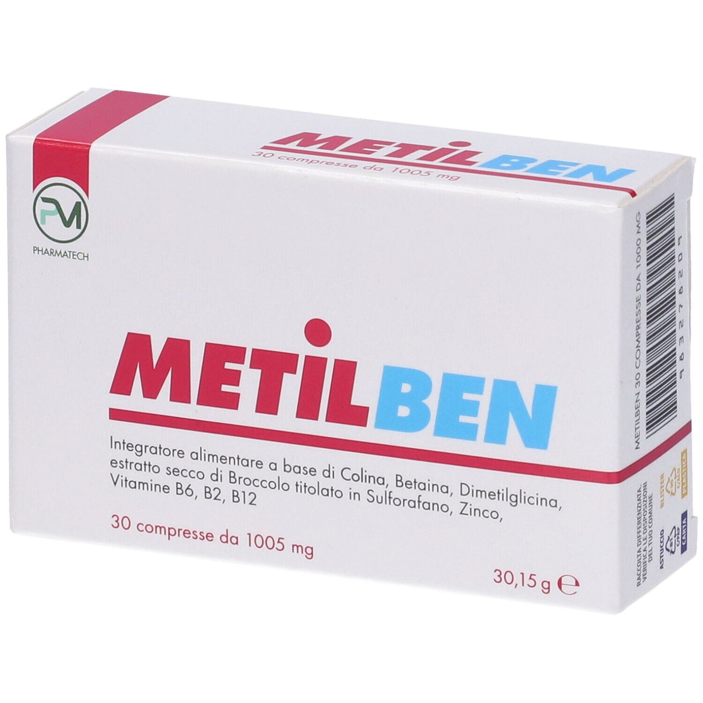 METILBEN 30CPR