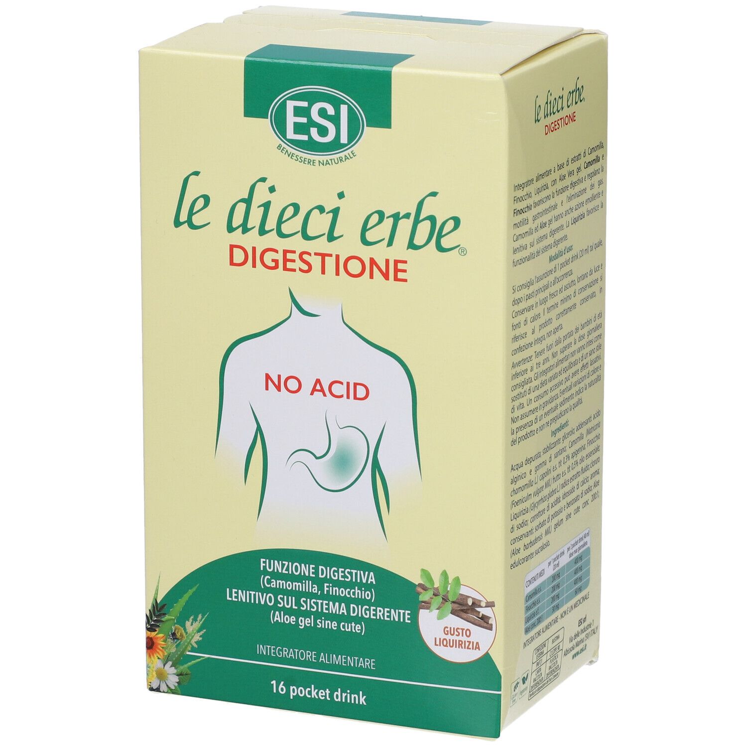 983372968 - ESI LE DIECI ERBE DIG N/A 16PO