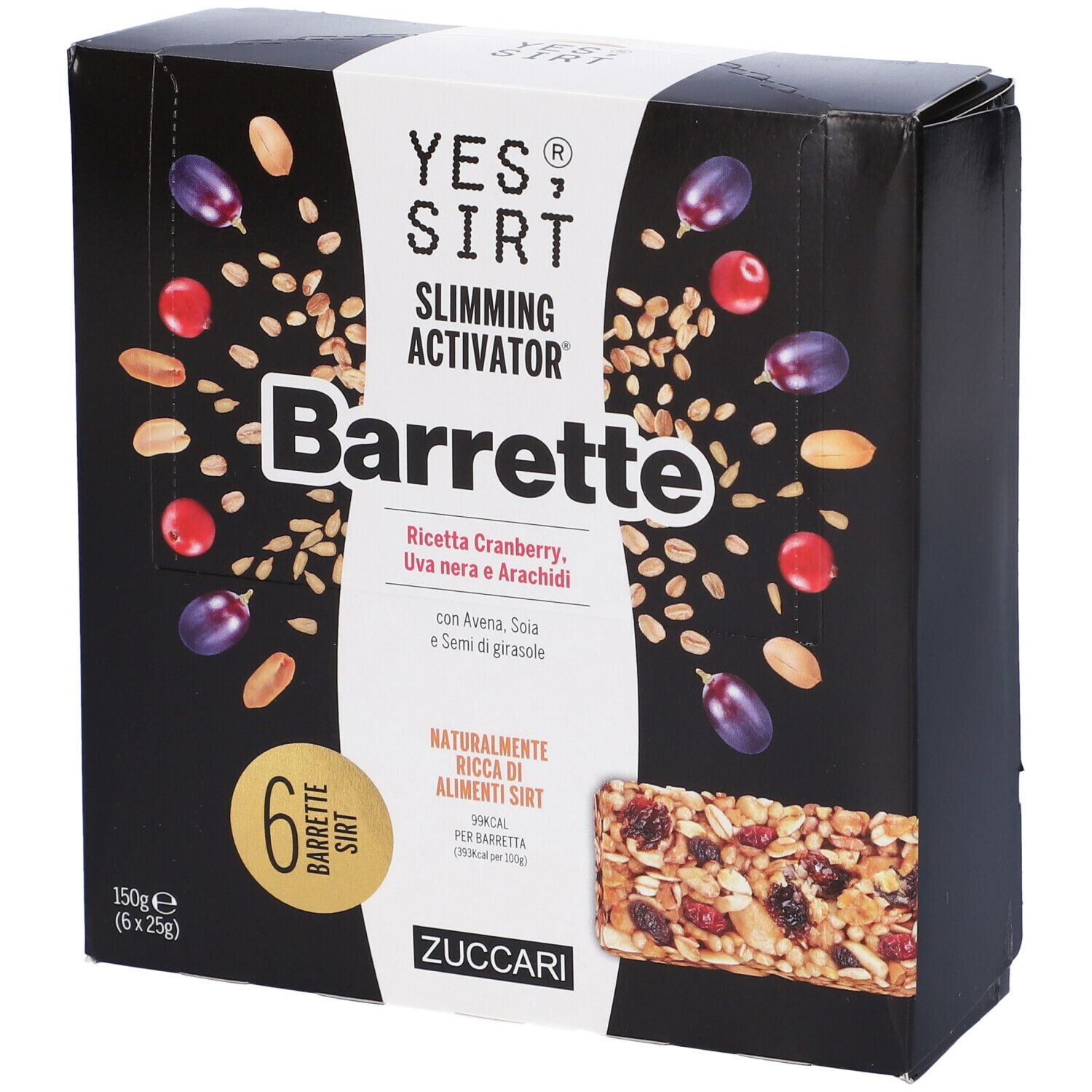 YES SIRT BARRETTE CRAN UVA ARA