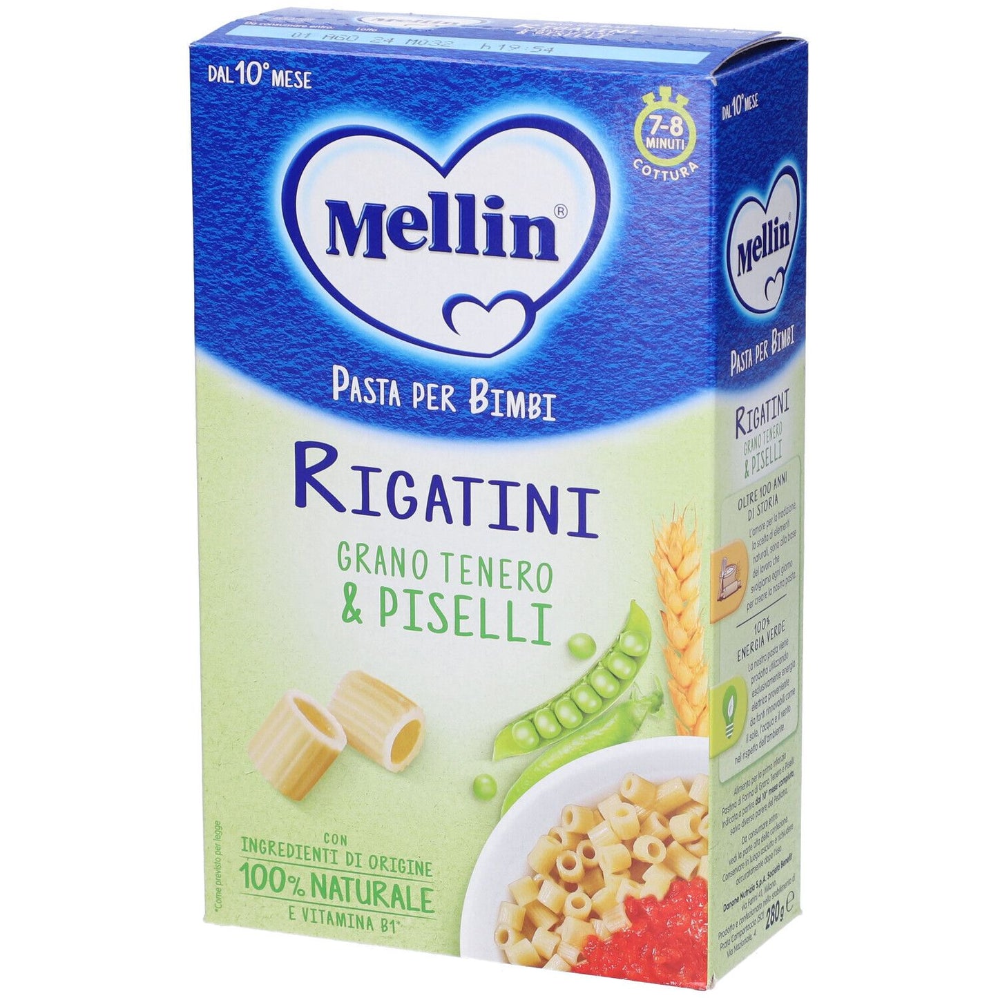 MELLIN RIGATINI CON PISELLI
