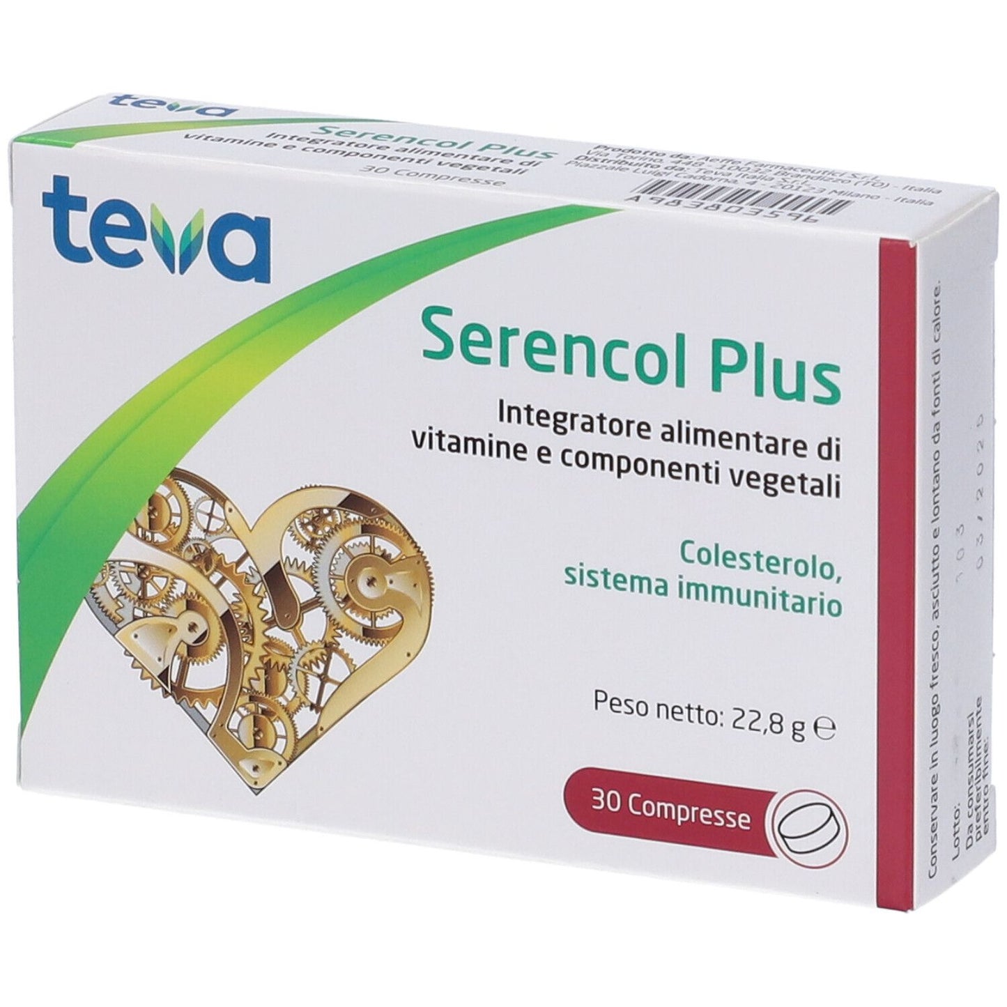 983803596 - SERENCOL PLUS 30CPR