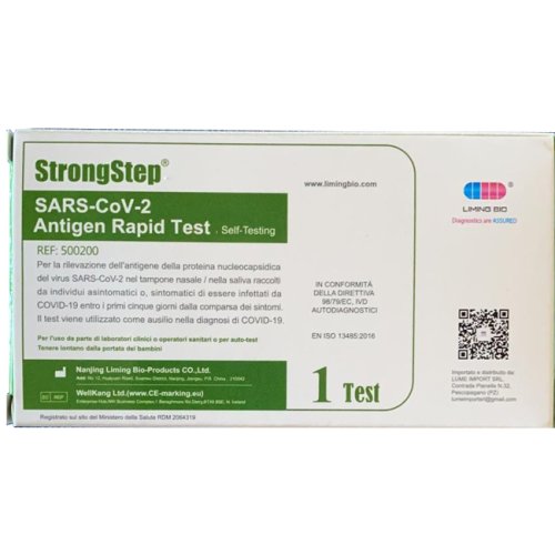 STRONGSTEP Sars-Cov-2 Autotest Nasale/Saliva