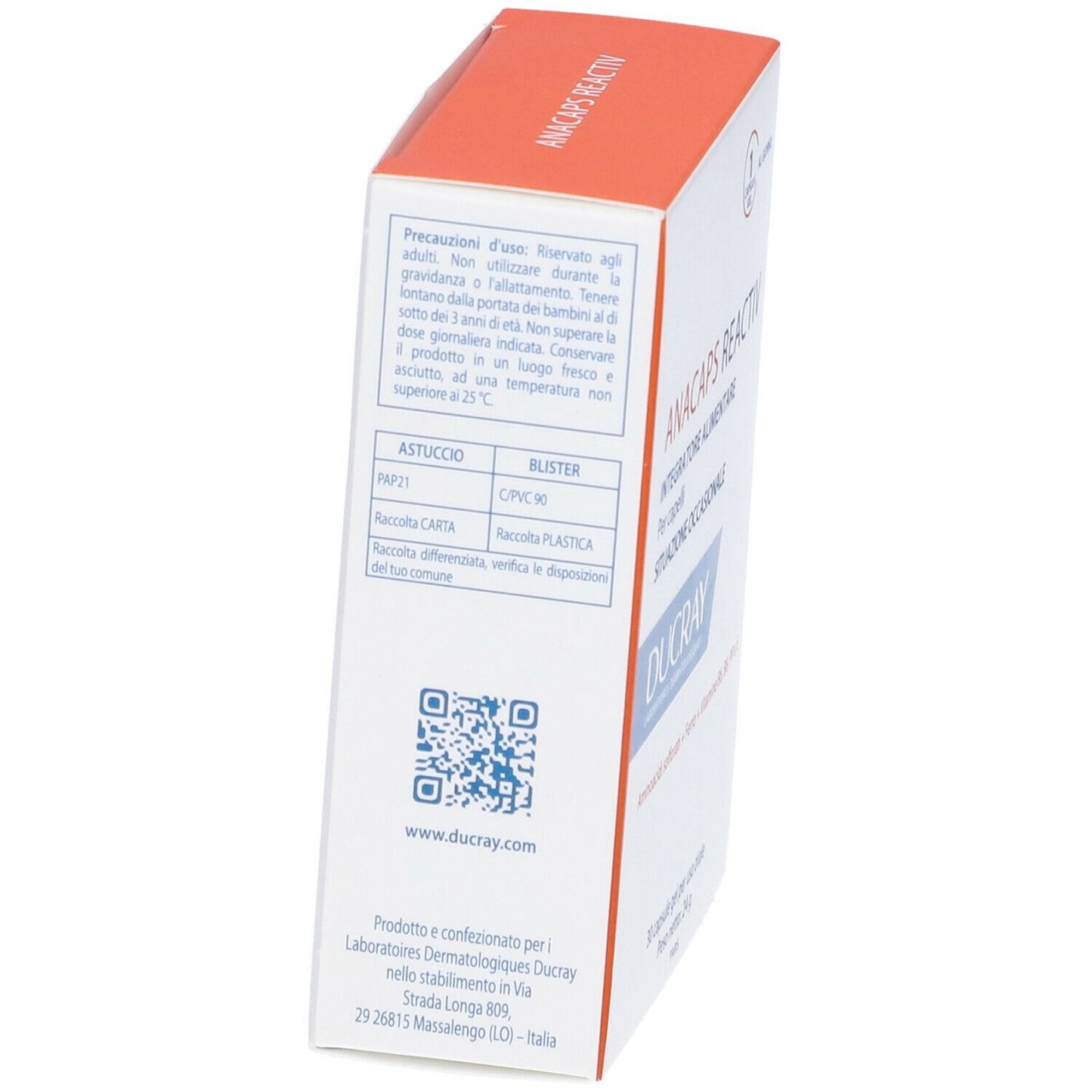 ANACAPS REACTIV CAPELLI 30CPS