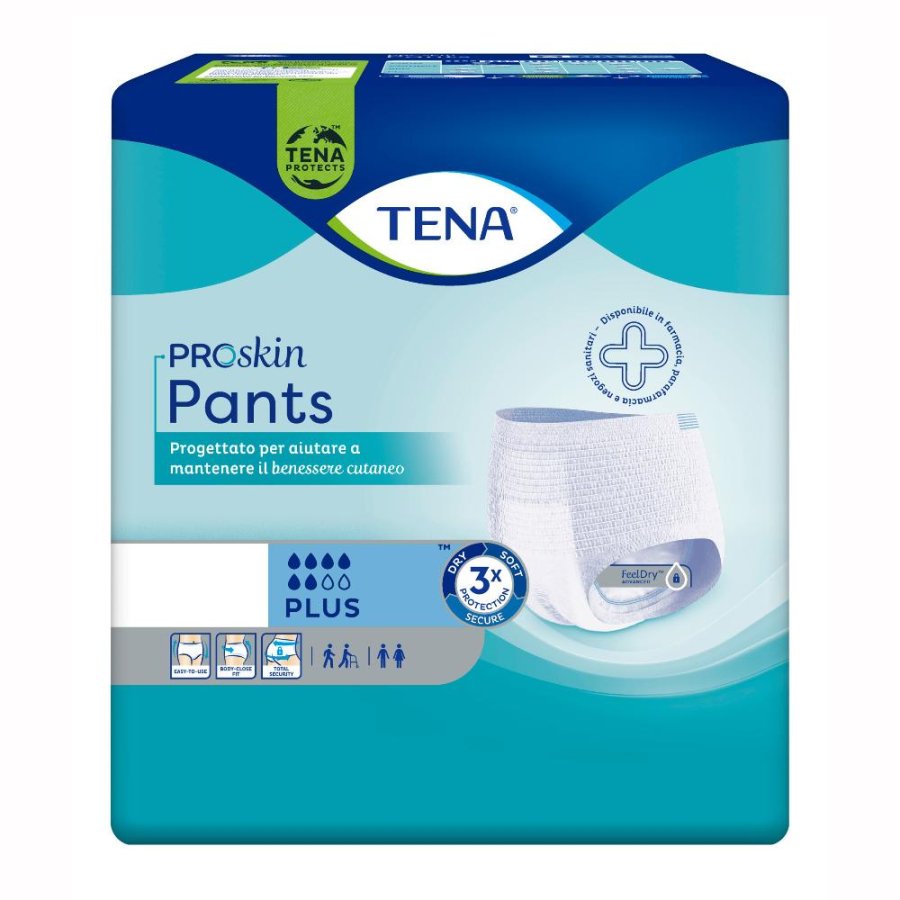 TENA PANTS Plus Pannolone L 14pz