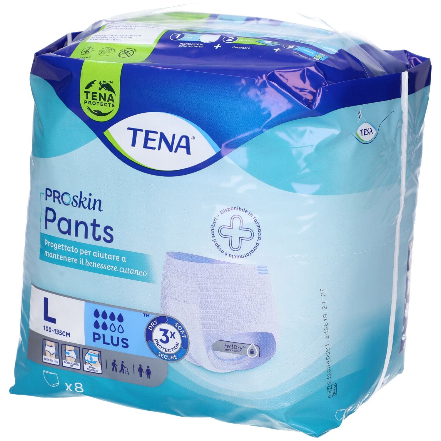 984359428 - TENA PANTS PLUS L 8PZ