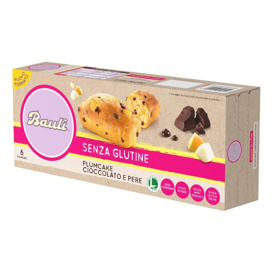 BAULI Plumcake S/G Cioccolato e Pere 6x35g