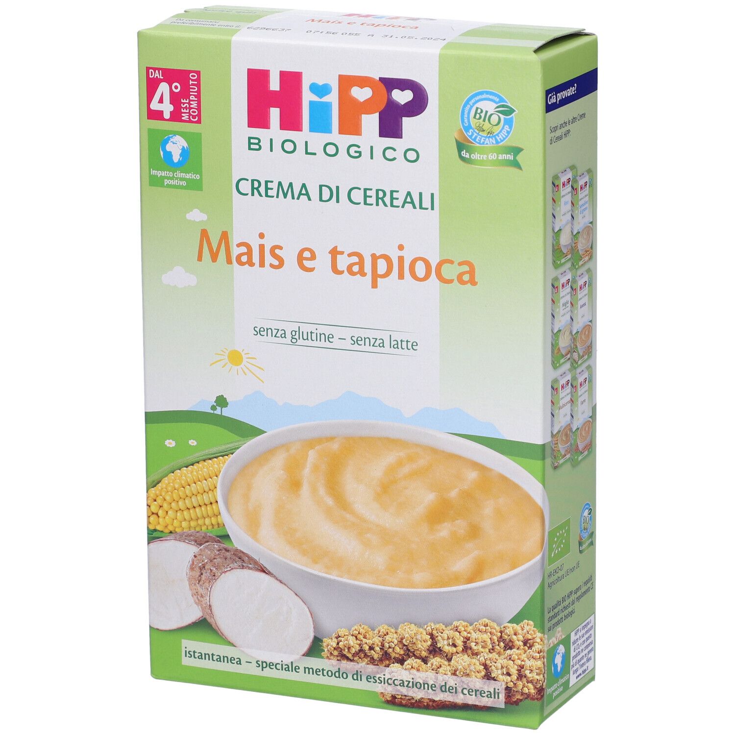 984462085 - HIPP BIO CREMA CRL MAIS/TA200G