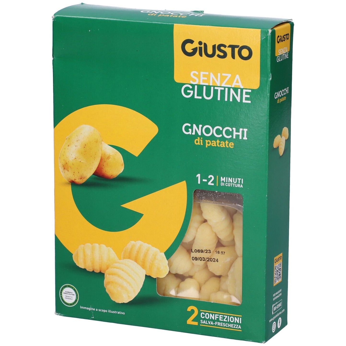 984642912 - GIUSTO S G GNOCCHI 2X250G