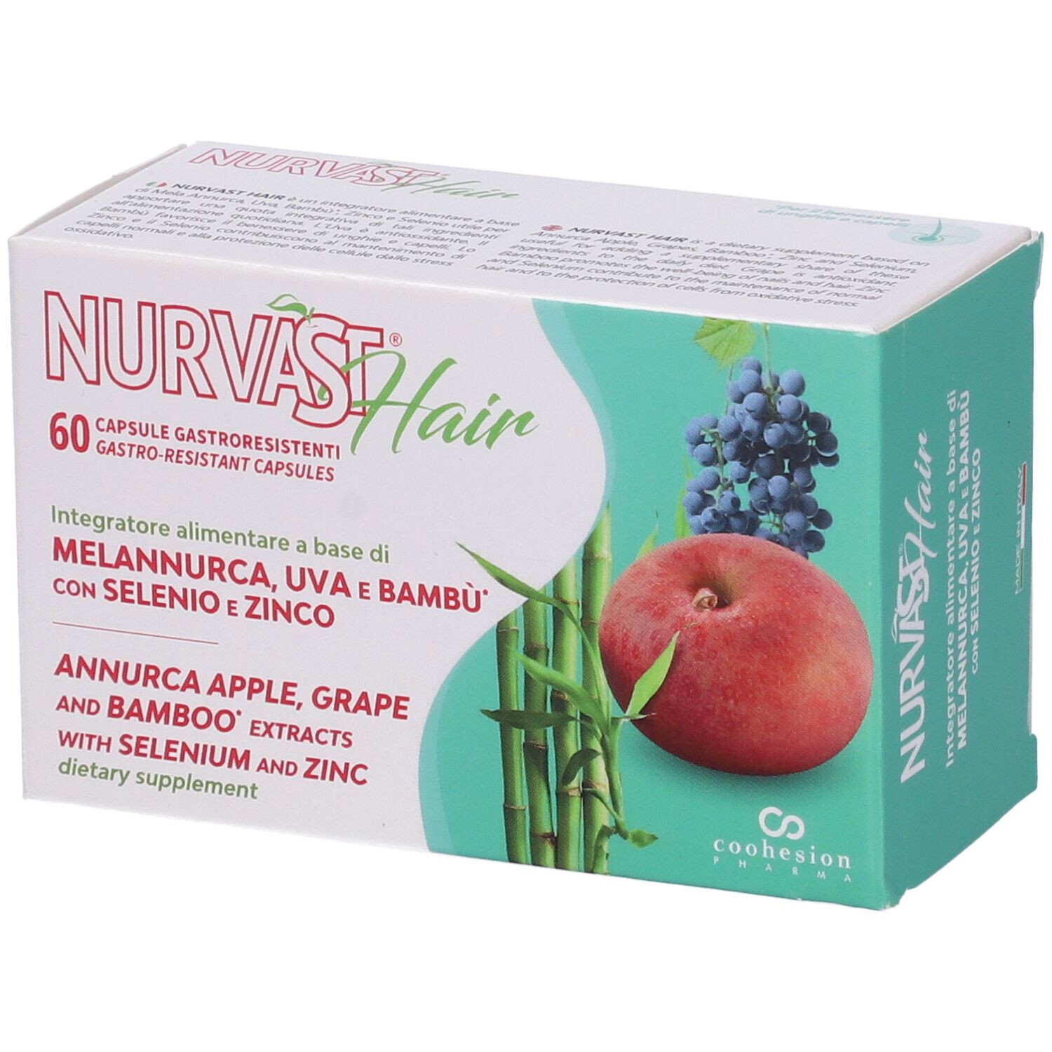 NURVAST Hair 60 Cps