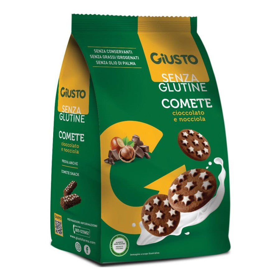 GIUSTO S/G Comete Biscotti 200g