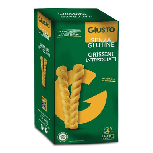 GIUSTO S/G Grissini Intrecciati 180g