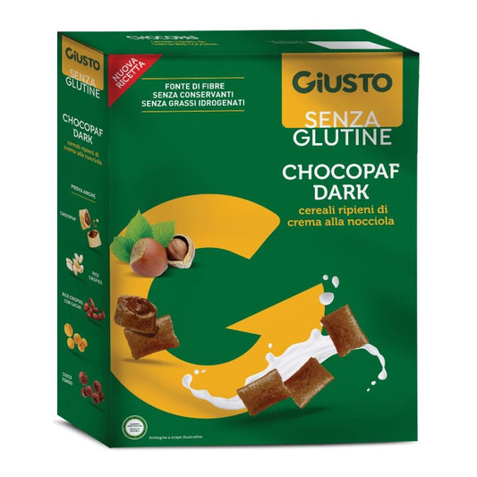 GIUSTO S/G ChocoPaf Dark 300g