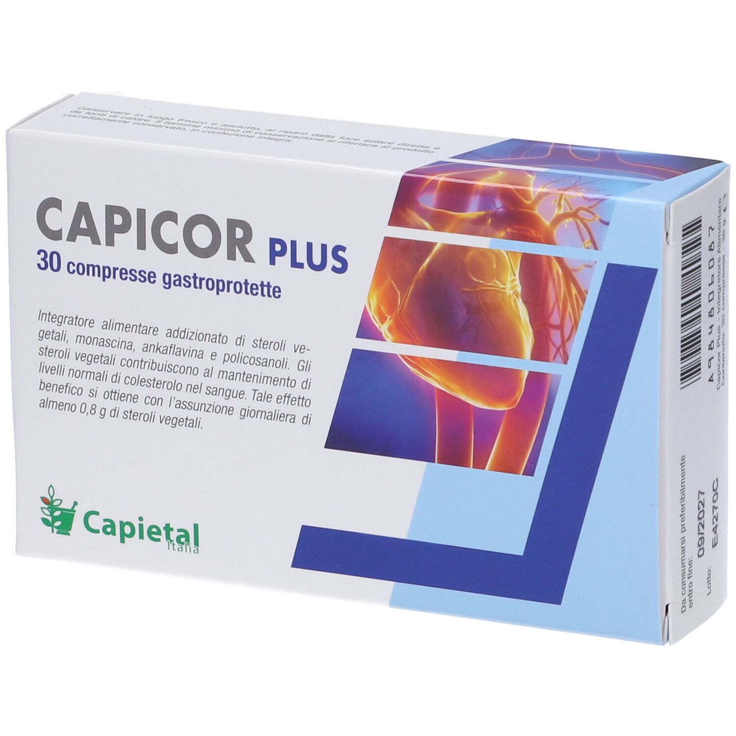 984806087 - CAPICOR PLUS 30CPR GASTROPROT