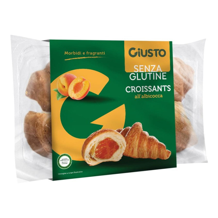 GIUSTO S/G Croissants Albicocca 320g