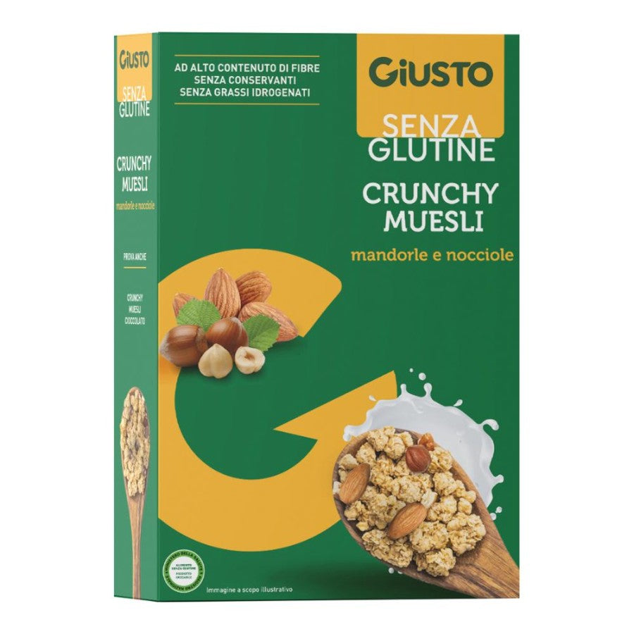 GIUSTO S/G Crunchy Muesli Avena Mandorle