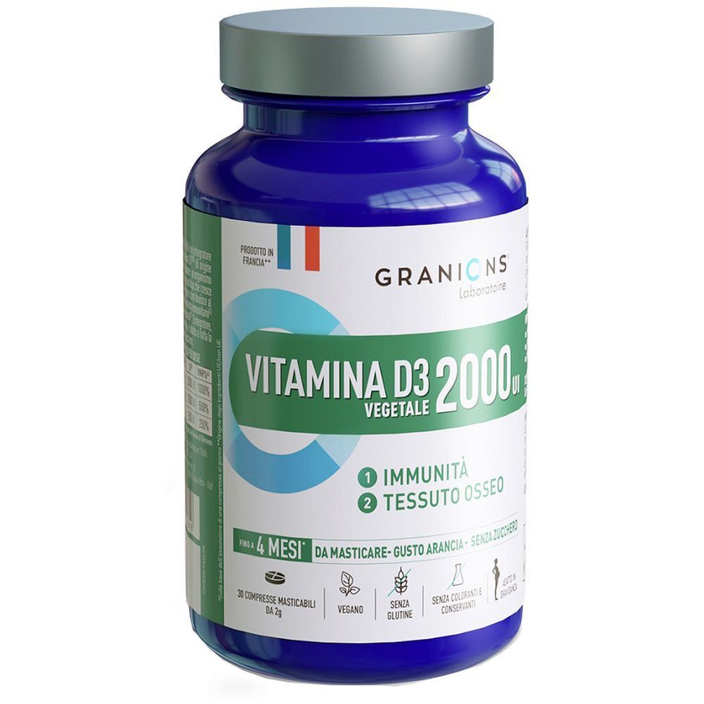 GRANIONS Vitamina D3 Veg.30Cpr