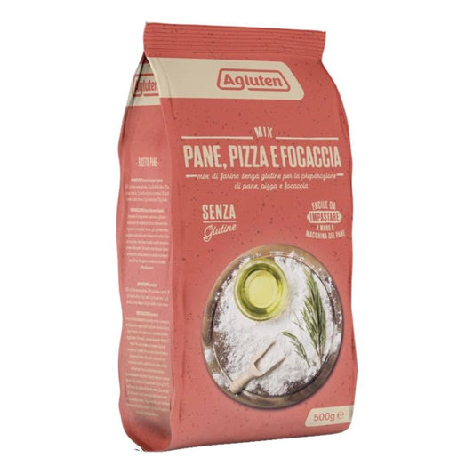 AGLUTEN Mix Pane Pizza Focaccia 500g