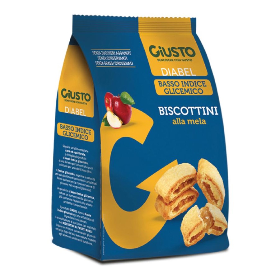 GIUSTO S/Z Biscottini Mela 250g