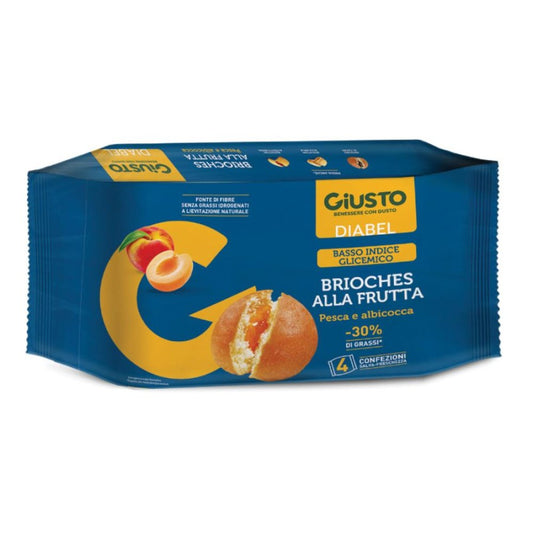 GIUSTO S/Z Brioches Albicocca 4x45g