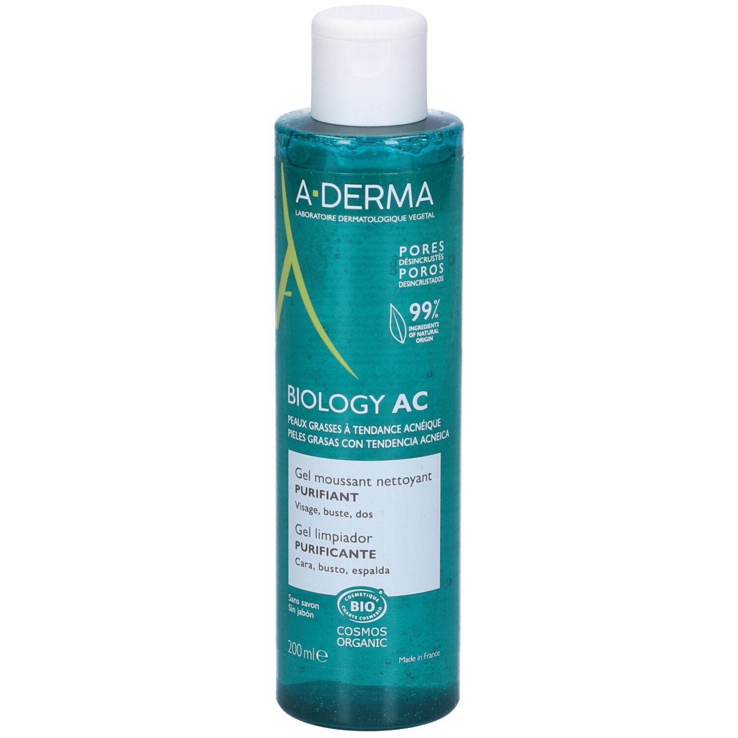 985668324 - ADERMA BIOLOGY AC GEL DET200ML