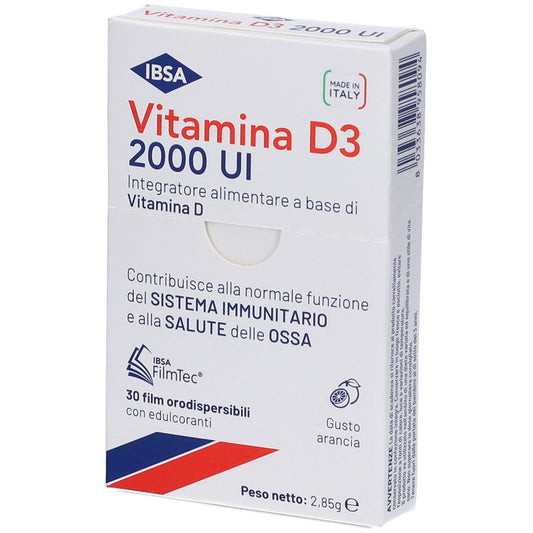 985826243 - VITAMINA D3 IBSA 2000UI 30FILM