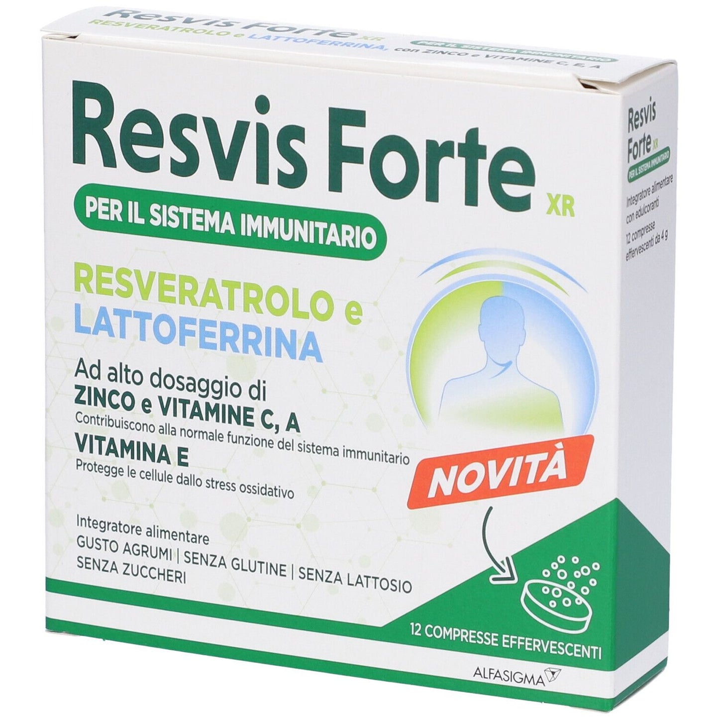 985871882 - RESVIS FORTE XR 12CPR EFFERV