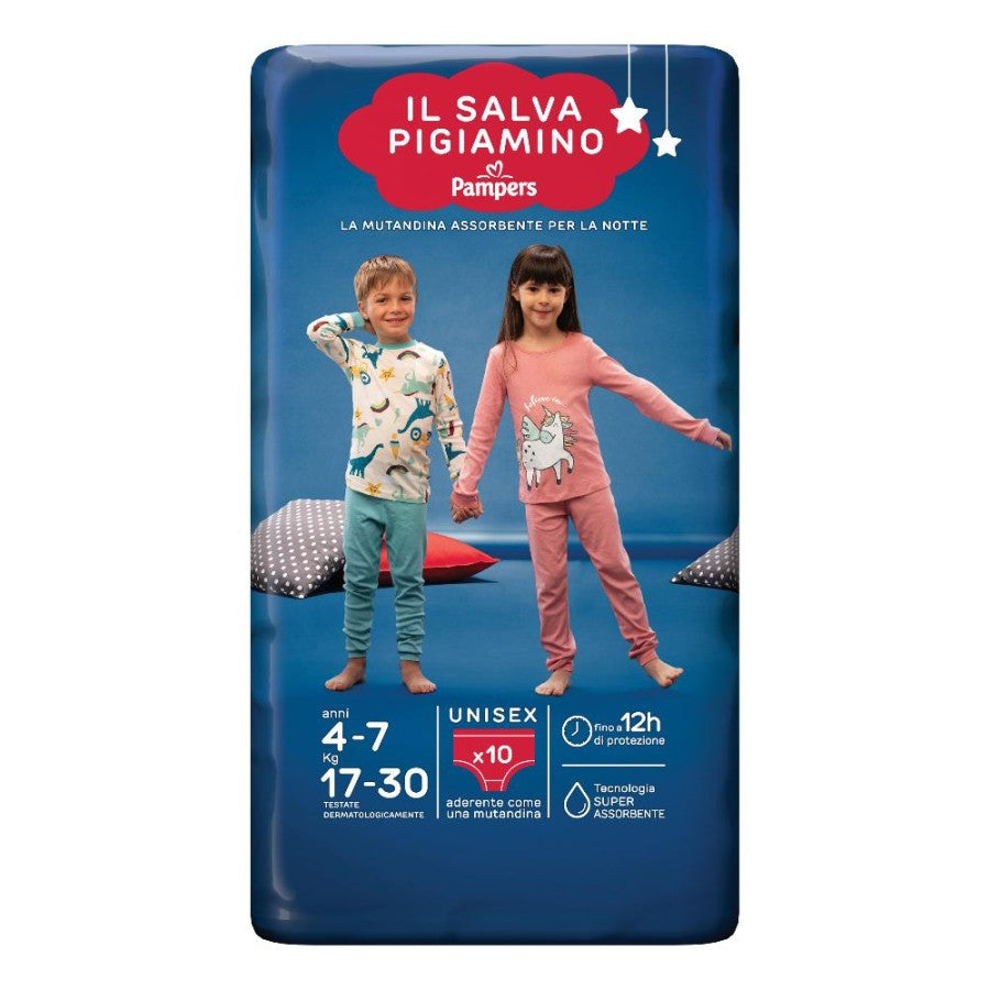 PAMPERS SalvaPigiamino S/M 10pz