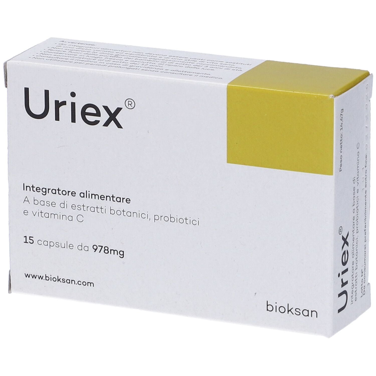 URIEX 15 Cps 978mg