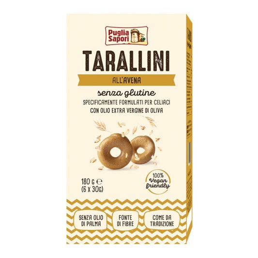 PUGLIA SAPORI Tarallini Avena180g