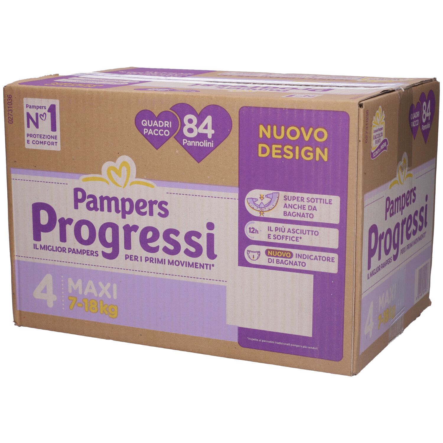 986460828 - PAMPERS QU PROG MX 84PZ