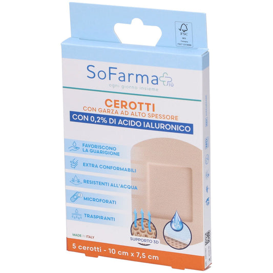 SF+ CER CICATRIZZANTE 10X7,5 5P