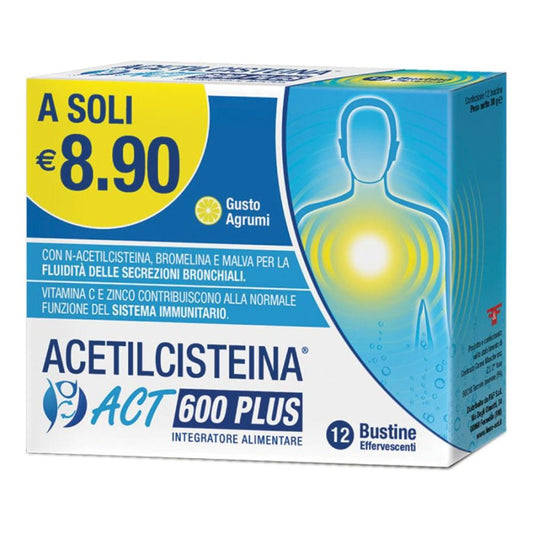 ACETILCISTEINA ACT PLUS NAC600