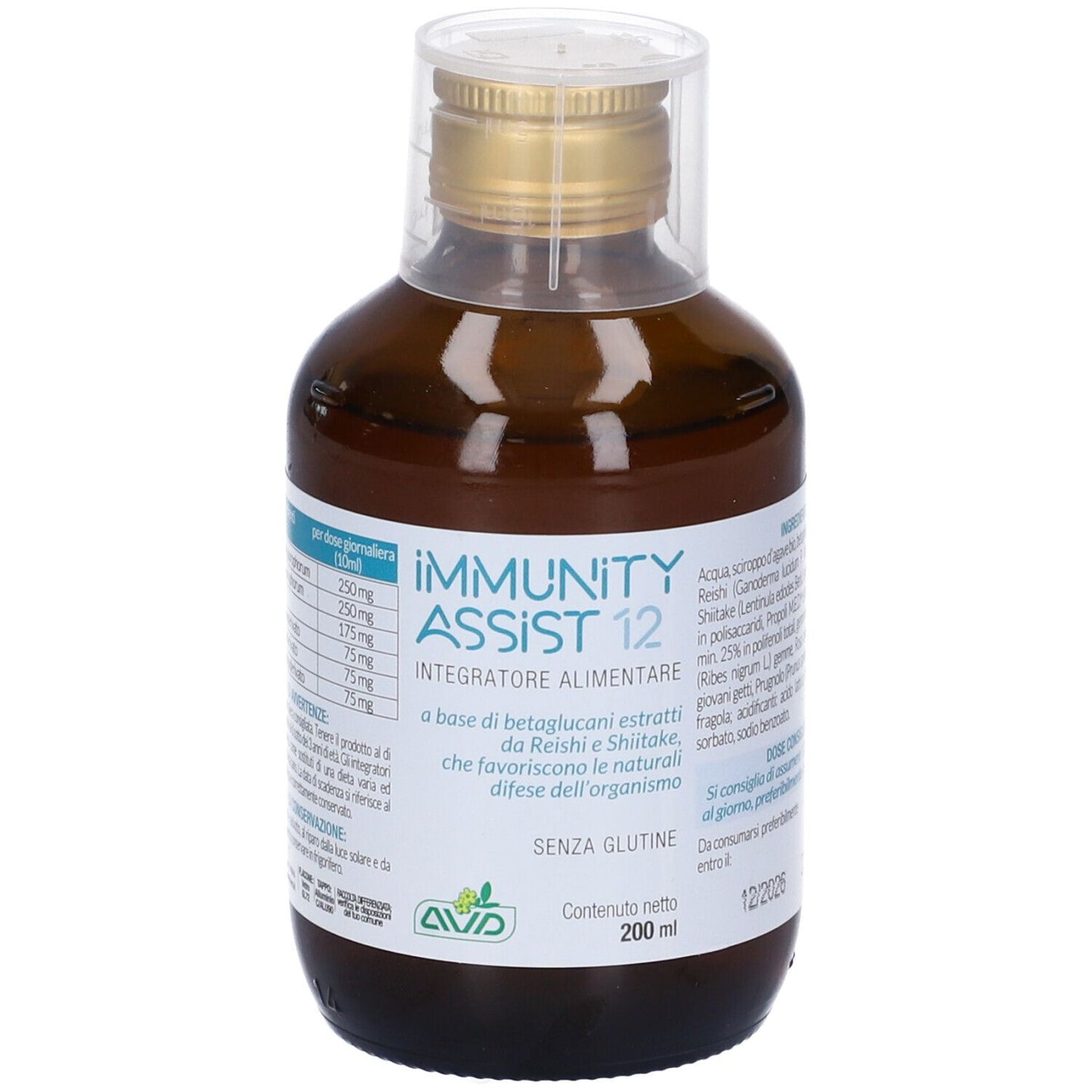 986871806 - IMMUNITY ASSIST 12 200ML