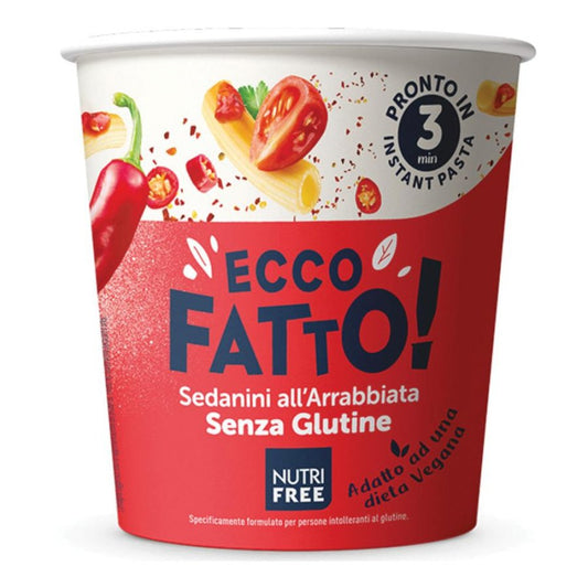 NUTRIFREE EF Sedanini Arrabiata 70g